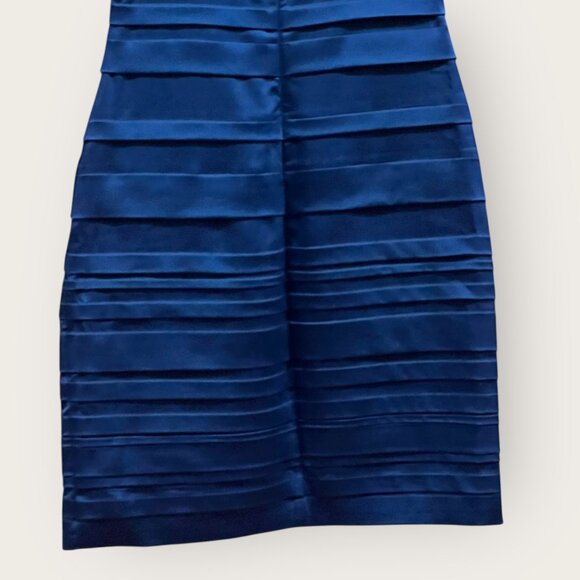 NWT: BGMAXAZRIA WOVEN DRESS ACETATE BLEND MINI DRESS, SZ: 2 - Picture 11 of 15